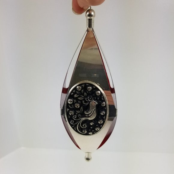 International Sterling twelve Christmas Partridge on pear tree Ornament